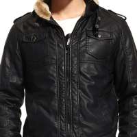 唐狮 男棉衣夹克11141106240190105(黑色L)