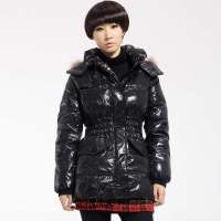 唐狮 女中长款羽绒服11142107430390105(黑色L)