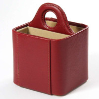 多样屋  荔枝纹手挽遥控器盒/红  SP510801029ZZ