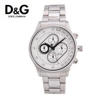 杜嘉班纳D&G银色炫风四眼竞速运动石英手表DW0431