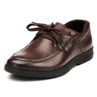 红蜻蜓休闲时尚真皮男单鞋厚底皮鞋WTA26932 棕色 42码