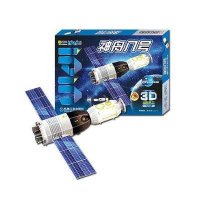 Q书架.爱拼.3D益智手工:神舟8号