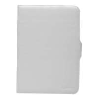 卡登仕三星N8000内层硅胶支架保护皮套白色