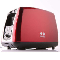 北鼎Buydeem D602多士炉 家用2片烤面包机吐司机全自动早餐机(锦葵红)