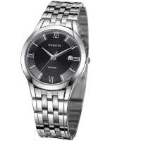 ROSSINI罗西尼特价不锈钢石英男表R5457W03E