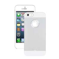 EXCO苹果附件WZT63超薄金属保护壳(For iPhone5) 银