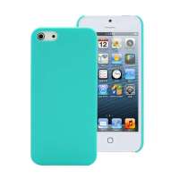 EXCO苹果附件WZT71滑感皮漆保护壳(For iPhone5) 薄荷绿