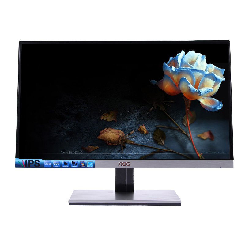 [仅深圳有货]AOC I2267FW 21.5英寸宽屏IPS广视角液晶显示器(黑/银色)