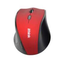 埃森客(Ithink)Mola无线光电鼠标 (优雅红)
