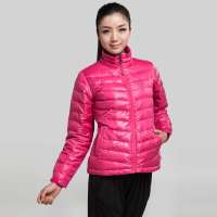 ECHOROBA户外时尚女羽绒夹克L4-JK9206粉色100(L)