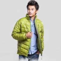 ECHOROBA户外时尚男羽绒夹克L4-JK9307橄榄绿100(L)