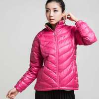 ECHOROBA户外时尚女羽绒夹克L4-JK9308粉色90(S)