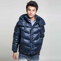 ECHOROBA户外时尚男羽绒夹克L4-JK9409藏青105(XL)