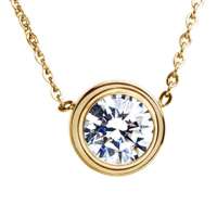 阿菲娜AFFINER 金银年华 单钻项链