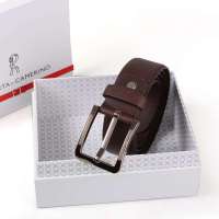 Roberta di Camerino诺贝达男士针扣皮带礼盒15.20330150咖啡色