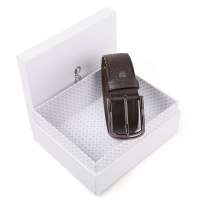 Roberta di Camerino诺贝达男士针扣皮带礼盒15.20331150咖啡色