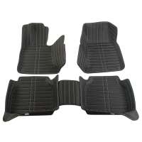 GH 丰田汉兰达全包围皮革脚垫黑色