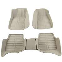 GH 丰田凯美瑞7代全包围皮革脚垫灰色