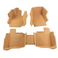 GH 本田思铂睿全包围皮革脚垫黄色