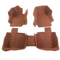 GH 别克英朗全包围皮革脚垫棕色