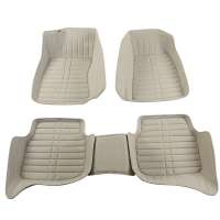 GH 丰田6代凯美瑞全包围皮革脚垫灰色