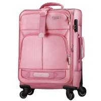 花花王子高端商务布箱R60364-20寸粉色