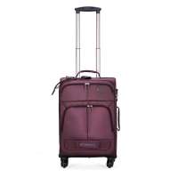 花花王子高端商务布箱R60364-20寸紫色