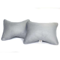 福爱家竹炭汽车头枕(灰色一对)