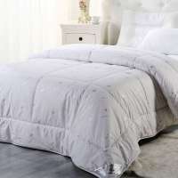 水星家纺 2012秋冬新品 100%羊毛被 1.5米床 白色