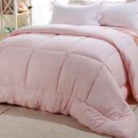 水星家纺 暖绒四孔冬被 全涤面料四孔纤维被芯 加厚冬被 1.5米床 红