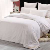 水星家纺 纯棉面料子母被子/被芯 二合一桑蚕丝被1.8米床 白色