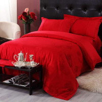 水星家纺 真情挚爱 全棉提花婚庆四件套 2012新品 1.5米床