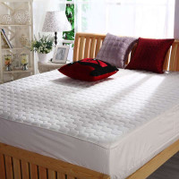 水星家纺 专柜正品精美床笠/床垫 床上用品 床护垫 120*200cm 白色