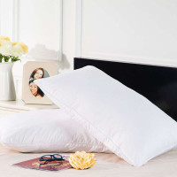 水星家纺 涤棉面料 超柔舒适枕芯  压不扁枕芯(加厚型)