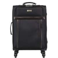 La PEARL商务真皮拉杆箱KIZ黑色