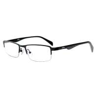 益盾防辐射眼镜销量冠军品牌护目镜翡翠绿膜商务半框男款1190 黑