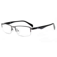 益盾防辐射眼镜销量冠军品牌护目镜翡翠绿膜商务半框男款1190 灰