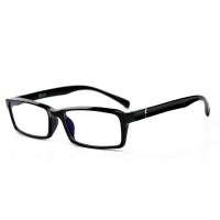 益盾防辐射眼镜销量冠军品牌护目镜TR90翡翠绿膜全框 Y2088 亮黑