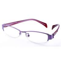 益盾防辐射眼镜销量冠军品牌护目镜宝石蓝膜女款半框3502 紫色