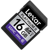雷克沙(LEXAR) 16G(200X) SDHC存储卡