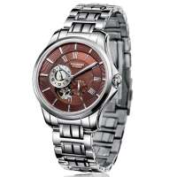 Rossini罗西尼雅尊系列双子星半钨钢机械男表5523W07C