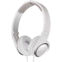 JVC 碳素振膜便携式轻型头戴式耳机S400(金色)