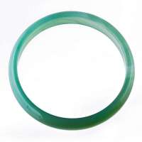 爱卡手链手镯冰种满绿玛瑙手镯祥和