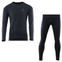 Kailas凯乐石男款coolmax排汗套装内衣裤KG472852黑色M