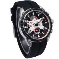 卡斯曼赛车超薄男表极速系列8207黑色