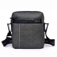 CROCODILE(鳄鱼恤) 新款 休闲绅士单肩男士包 11122059 灰色