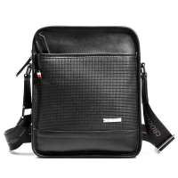 CROCODILE(鳄鱼恤) 2012新款 彩带大牌设计 防水耐刮牛津布 商务单肩斜跨男士包 11222016