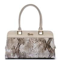 CROCODILE(鳄鱼恤)女包专柜正品蛇纹皮包单肩手提包牛皮欧美风女包包12211010