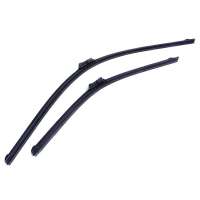 沿途R84 斯柯达明锐专用 无骨雨刷 汽车雨刮器雨刷胶条对装 24/19
