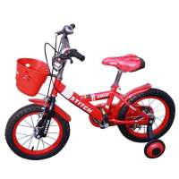 祺娃娃儿童自行车韩版-12 红色